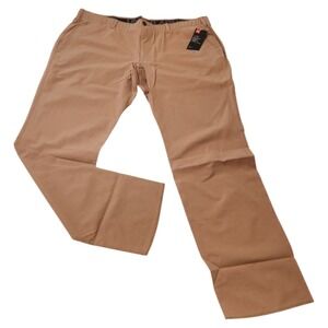 Under‎ Armour Mens UA Tech Golf Pants Tan Lightweight Heatgear Size 44